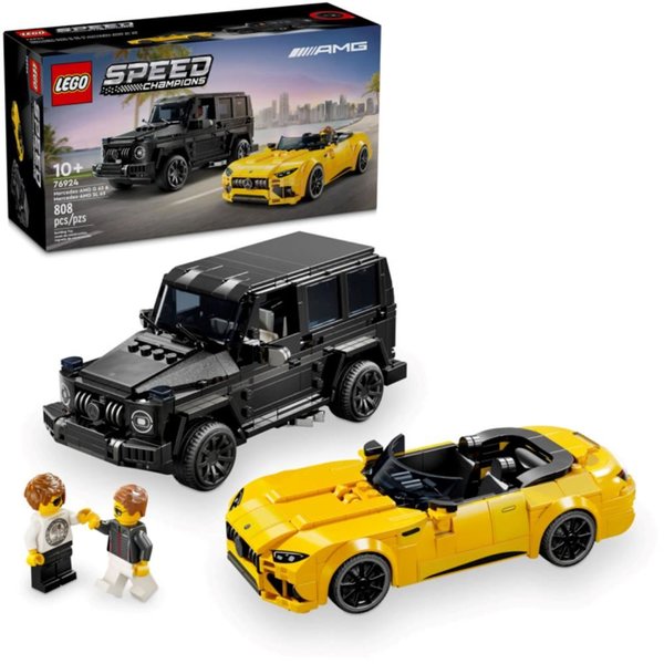 Lego Speed Mercedes-AMG G 63 ve Mercedes-AMG SL 63 76924