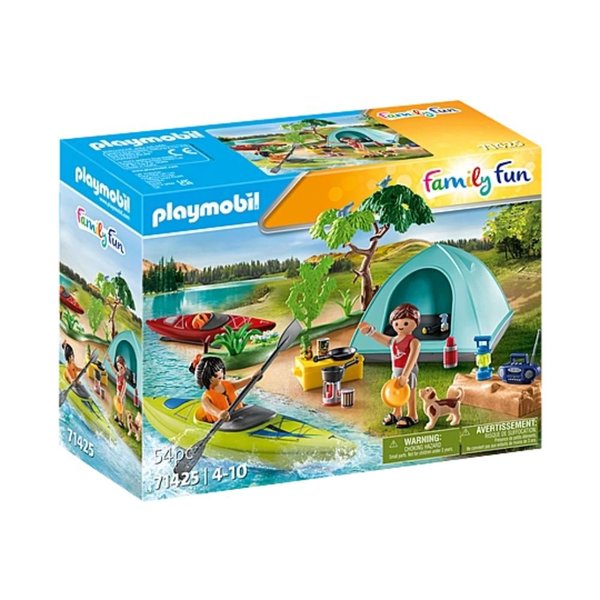 Playmobil Kamp Ateşi ile Kamp Yapmak