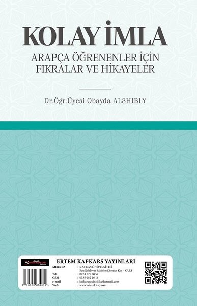 Kolay İmla Arapça Öğrenenler İçin Fıkralar ve Hikayeler