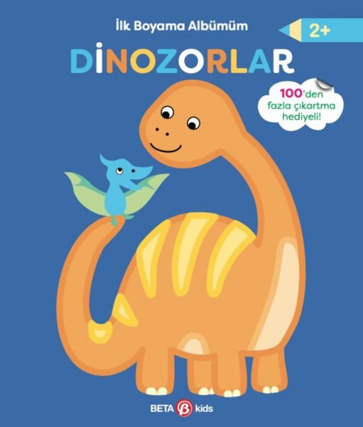 İlk Boyama Albümüm - Dinozorlar 2+