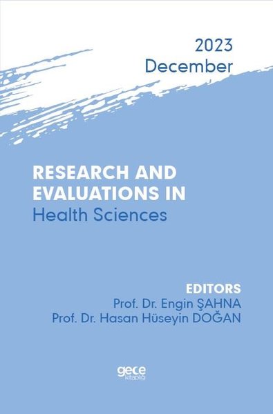Research And Evaluations In Health Sciences - 2...