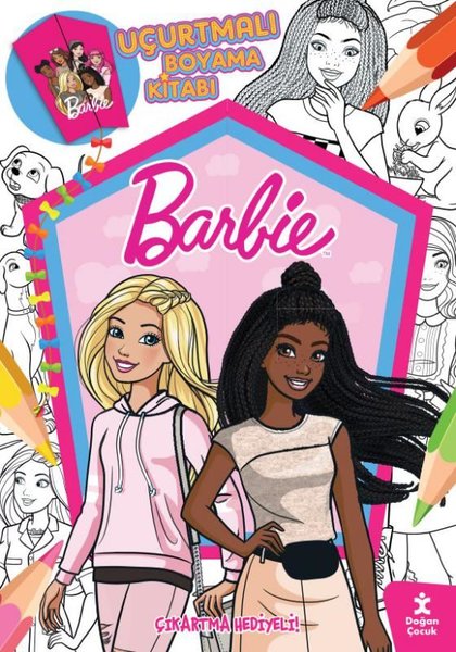 Barbie - Uçurtmalı Boyama Kitabı - Çıkartma Hediyeli!