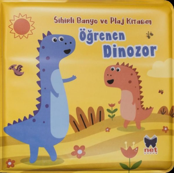 Öğrenen Dinozor - Sihirli Banyo ve Plaj Kitabım