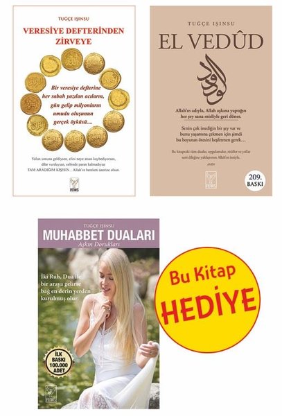 Veresiye Defteri - El Vedud Seti - 2 Kitap Takım - Hediye: Muhabbet Duaları