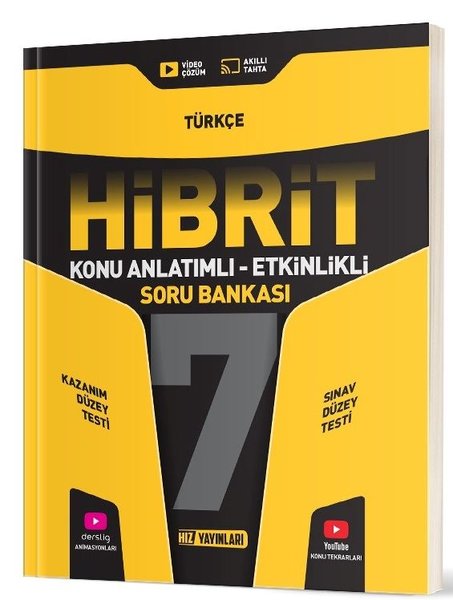 7. Sınıf Hibrit Türkçe Soru Bankası