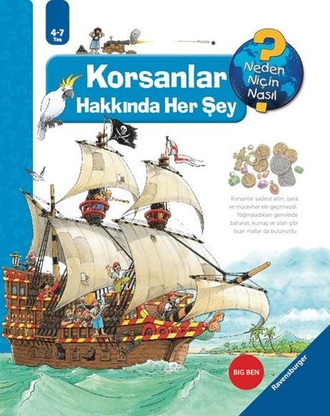 Korsanlar Hakkında Her Şey - Neden Niçin Nasıl 4 - 7 Yaş