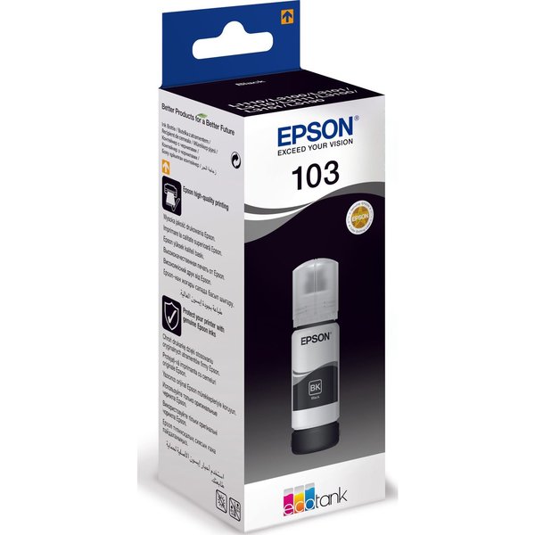 Epson 103 C13T00S14A Siyah Kartuş