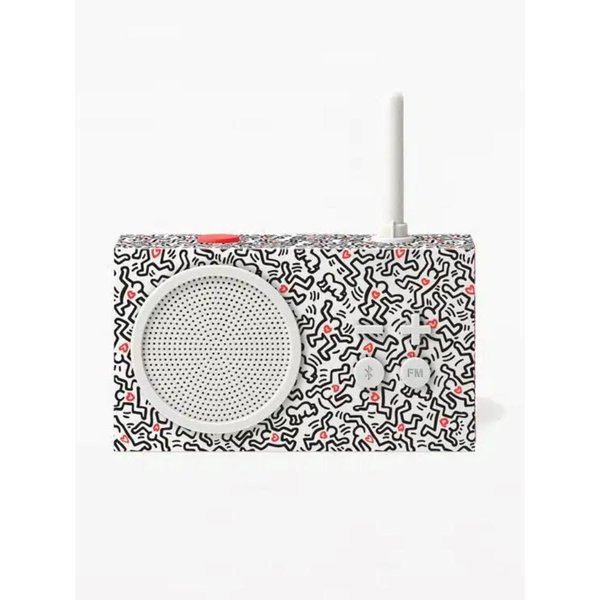 Lexon Tykho 3 Bluetooth Hoparlör ve Radyo X Keith Haring  - Love