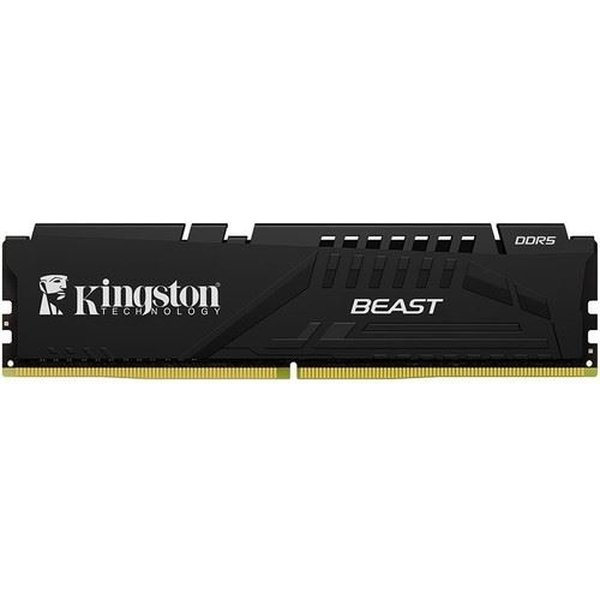 Kıngston 8gb 5200 Mhz Ddr5 CL36 Dımm Beast Black KF552C36BBE/8TR Masaüstü Pc Ram