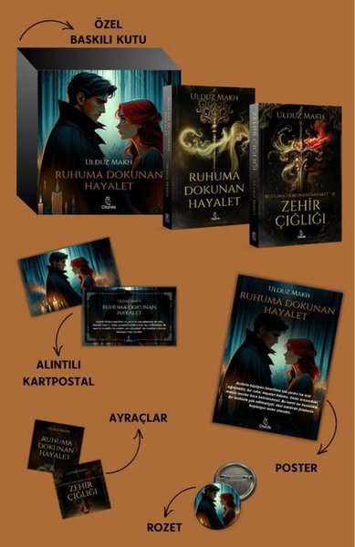 Ruhuma Dokunan Hayalet Özel Seti - 2 Kitap Takım - Kutulu