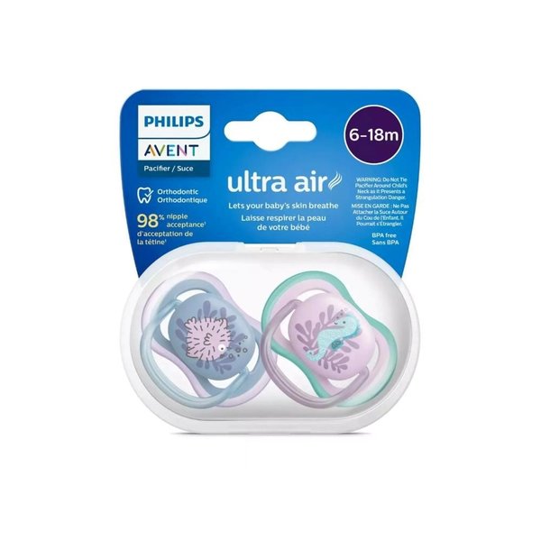 Philips Avent Ultra Air Emzik 6-18 Ay 2li Kız