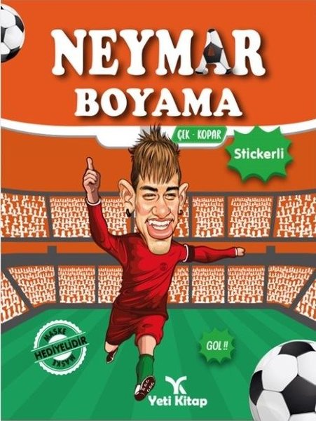 Neymar Boyama - Çek Kopar Stickerli