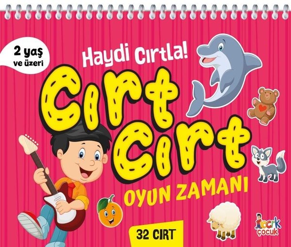 Cırt Cırt Oyun Zamanı Haydi Cırtla! - 32 Cırt  2+ Yaş