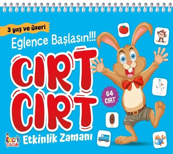 Cırt Cırt Etkinlik Zamanı-Eğlence Başlasın - 64 Cırt 3+ Yaş