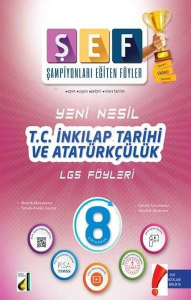 Yeni Nesil  T.C. İnkılap Tarihi ve Atatürkçülük 8. Sınıf LGS Föyleri