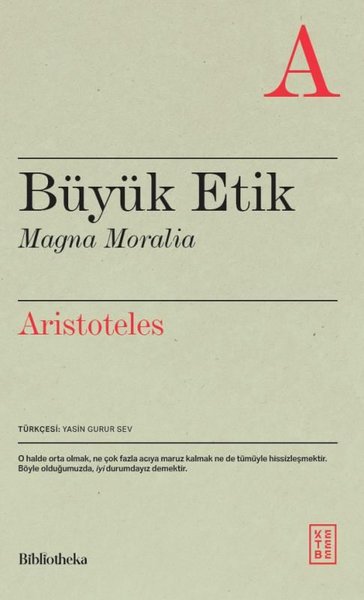 Büyük Etik - Magna Moralia