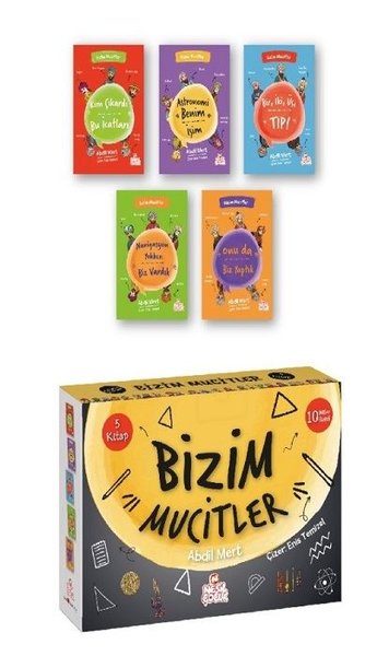 Bizim Mucitler Serisi Seti - 5 Kitap Takım