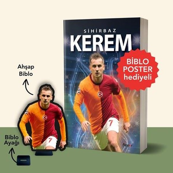 Kerem Aktürkoğlu - Sihirbaz Kerem - Biblo Poster Hediyeli