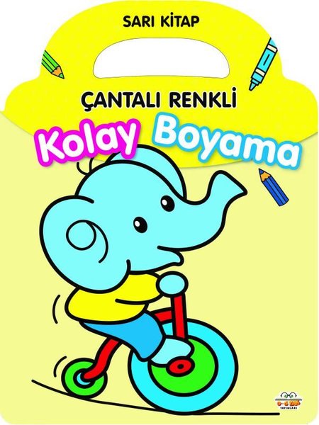 Sarı Kitap - Çantalı Renkli Kolay Boyama