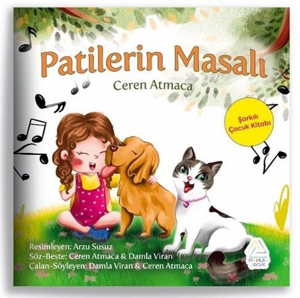 Patilerin Masalı - Şarkılı Çocuk Kitabı