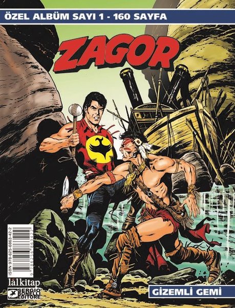 Zagor Özel Albüm Sayı 1 -  Gizemli Gemi