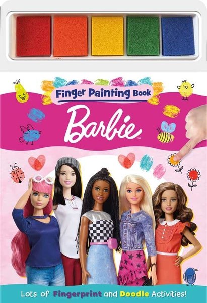 Barbie Finger Painting Book