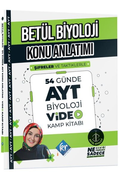 Betül Biyoloji Konu Anlatımı 54 Günde AYT Biyol...