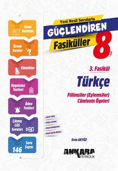 8. Sınıf Türkçe Güçlendiren 3. Fasikül