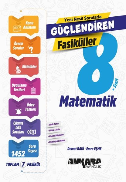 8. Sınıf Matematik Güçlendiren SET Fasiküller