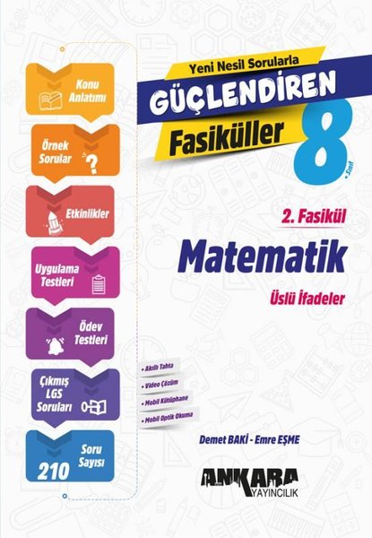 8. Sınıf Matematik Güçlendiren 2. Fasikül