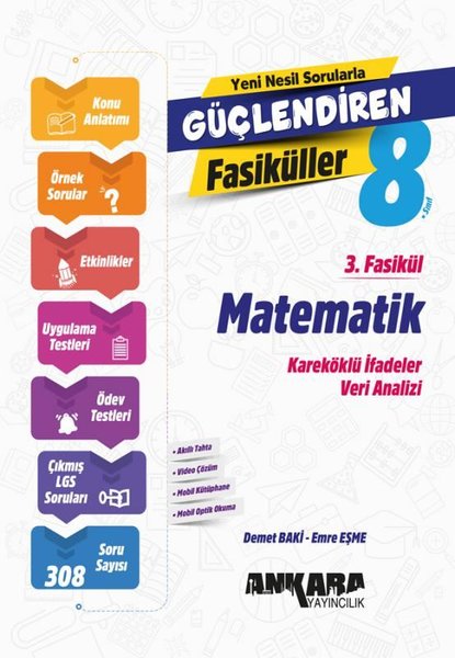 8. Sınıf Matematik Güçlendiren 3. Fasikül