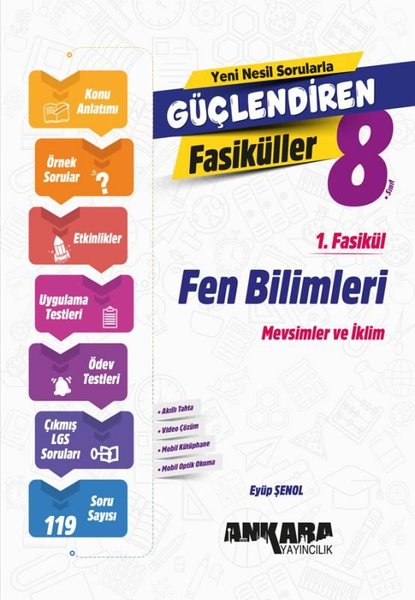 8. Sınıf Fen Bilimleri Güçlendiren 1. Fasikül