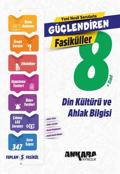 8. Sınıf Din Kültürü ve Ahlak Bilgisi Güçlendiren SET Fasiküller