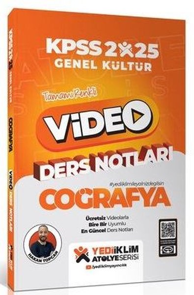 2025 KPSS Atölye Genel Kültür Coğrafya Video Ders Notları