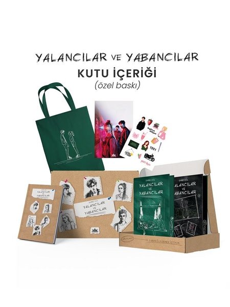 Yalancılar ve Yabancılar Hediyeli Özel Baskı Seti - 2 Kitap Takım