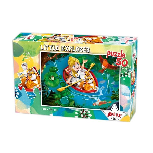 Star Küçük Kaşif 50 Parça Puzzle