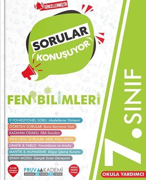 7. Sınıf Fen Bilimleri Sorular Konuşuyor Soru Bankası