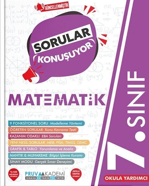 7. Sınıf Matematik Sorular Konuşuyor Soru Bankası