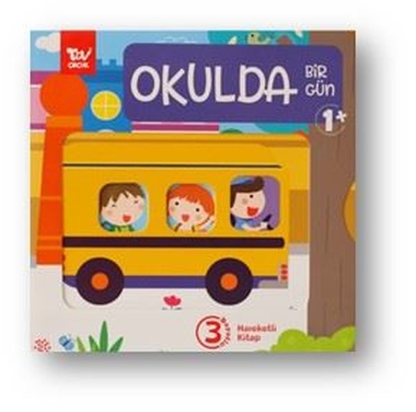 Okulda Bir Gün - Hareketli 3D Kitap