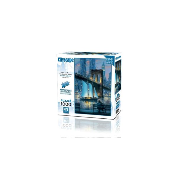 Ks Games Dream for Two 1000 Parça Puzzle