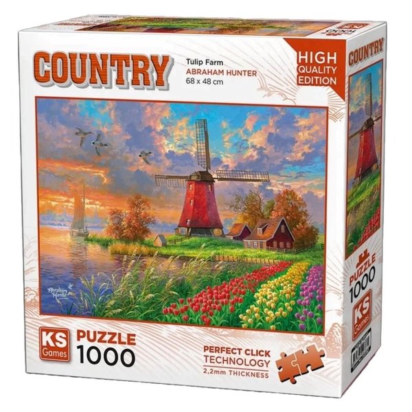 KS Games Tulip Farm Puzzle 1000 Parça 20787