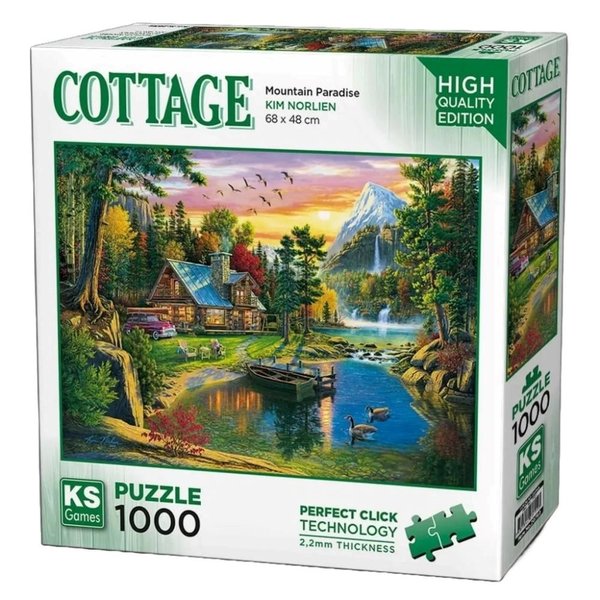 KS Games Family Cats Near The Window Puzzle 1000 Parça 20794 | D&R
