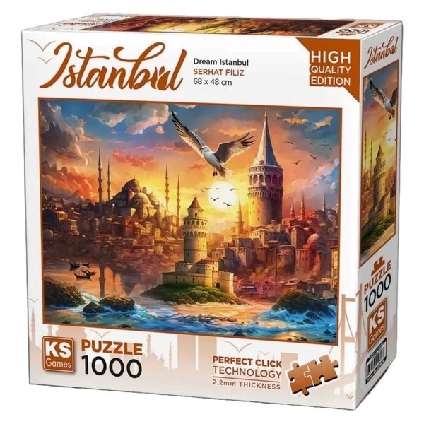 KS Games Dream Istanbul Puzzle 1000 Parça 20806