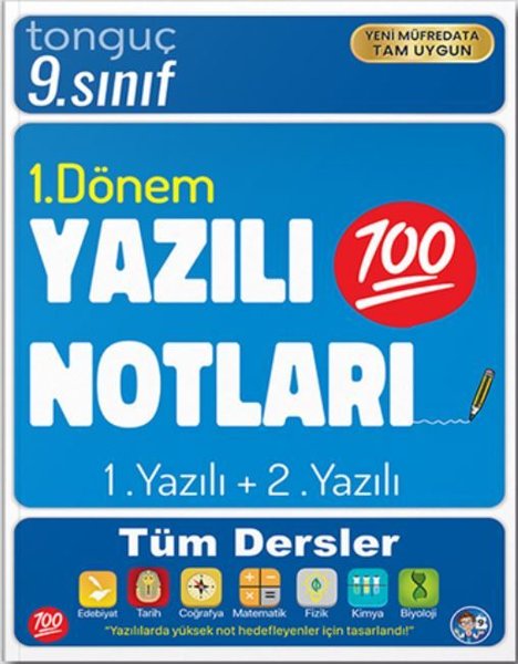 9. Sınıf Yazılı Notları 1. Dönem 1 ve 2. Yazılı