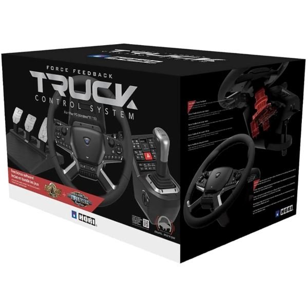 HORI Force Feedback PC Truck Direksiyon Seti | D&R