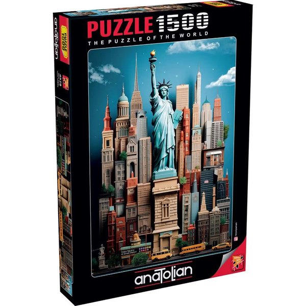 Anatolian Puzzle New York 1500 Parça Puzzle