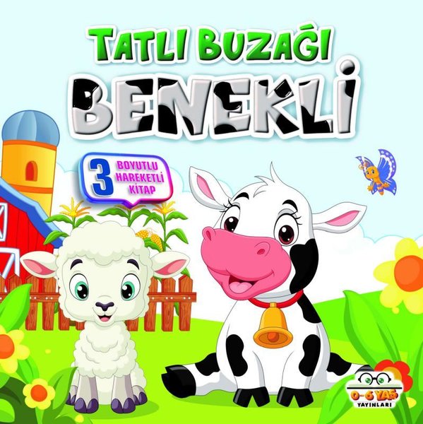 Tatlı Buzağı Benekli - 3 Boyutlu Hareketli Kitap