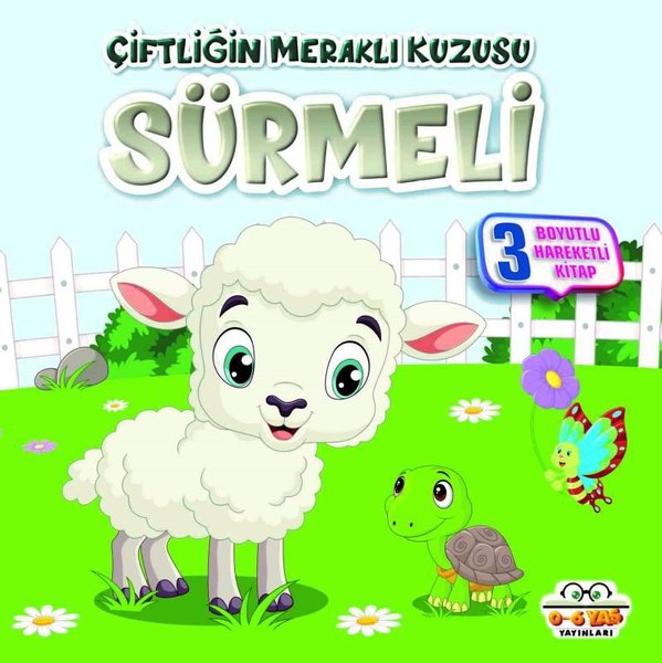 Çiftliğin Meraklı Kuzusu Sürmel - 3 Boyutlu Hareketli Kitap