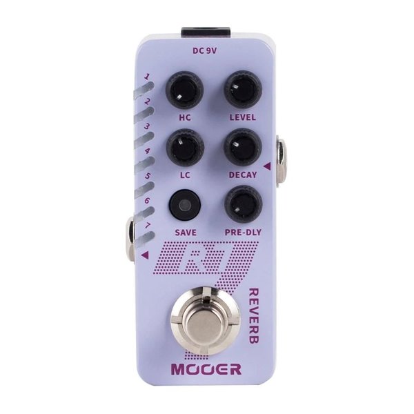 Mooer R7 Micro Reverb Pedalı