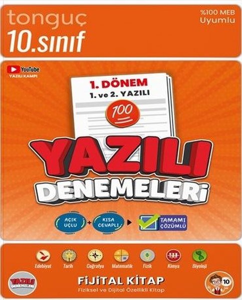 10. Sınıf Yazılı Denemeleri 1. Dönem 1. ve 2. Yazılı